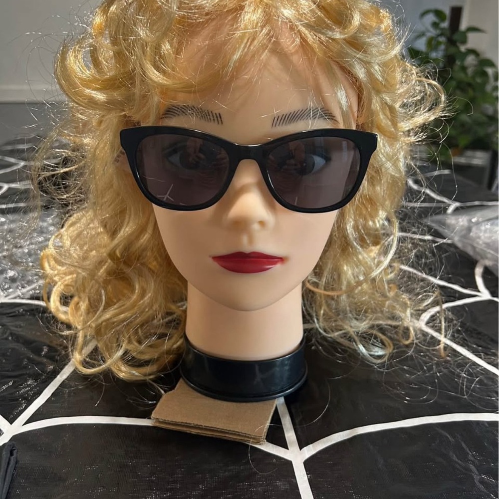 DKNY Black Cat-Eye Sunglasses